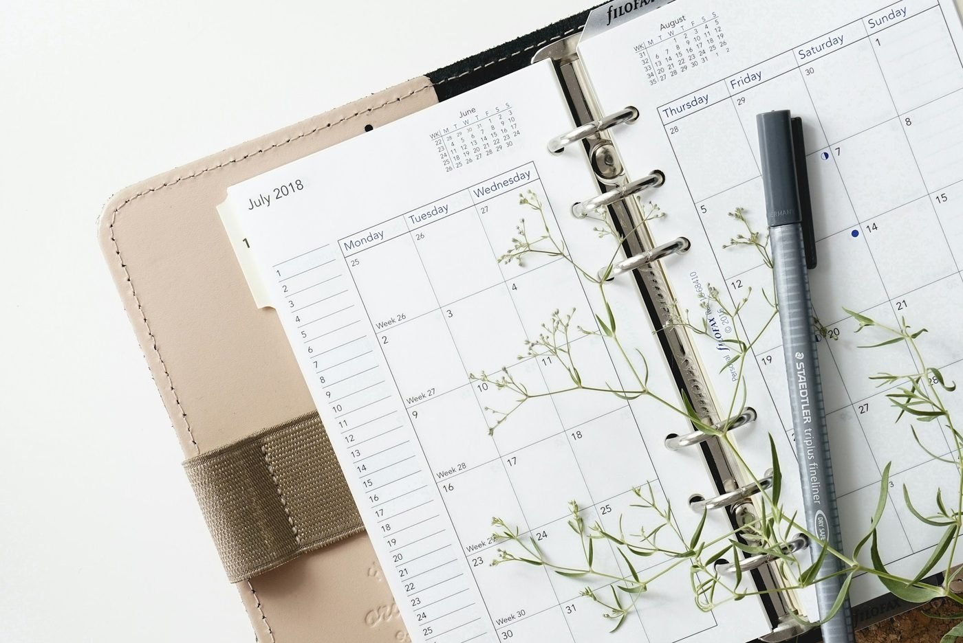 Calendari de planificació mensual